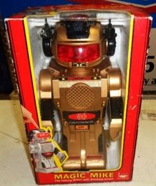 Vintage "Magic Mike" Robot with Box