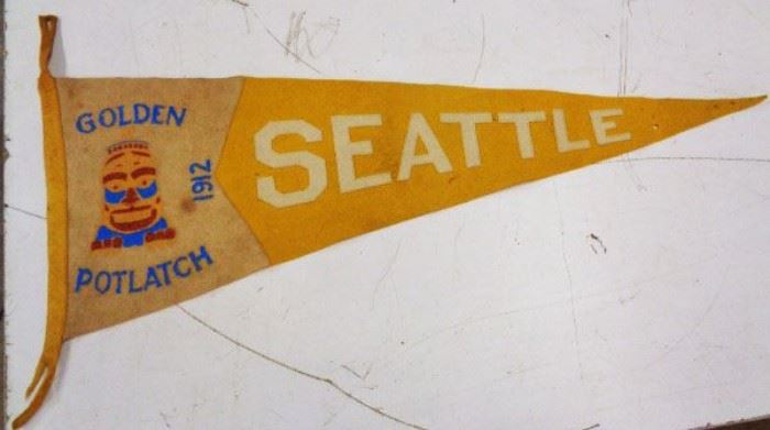 1912 Seattle Pennant