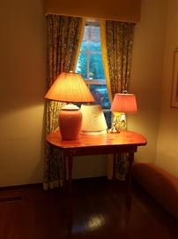 Lamps and Drapes