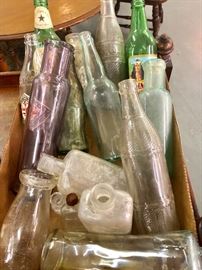 Antique bottles some are dated 1925