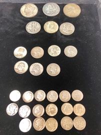 Antique Silver Coin Collection 