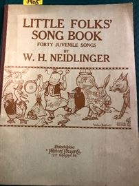 1905 Childs song Book