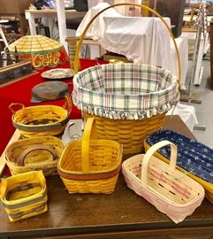 Vintage Longaberger  Basket Collection 