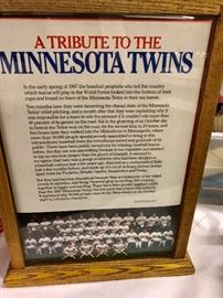 Back of Wheaties Box Minnesota Twins 