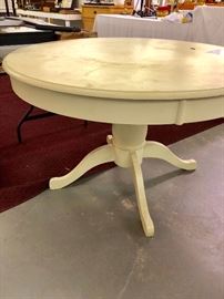 Round Painted Table 