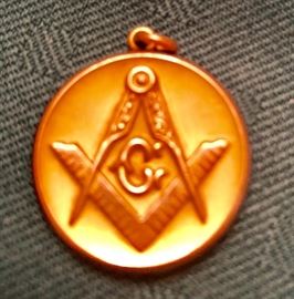 antique Masonic locket 