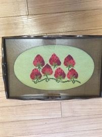 Needle Point Tray