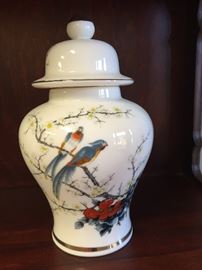 Ginger Jar with Birds