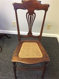 Antique Cane Bottom Chair