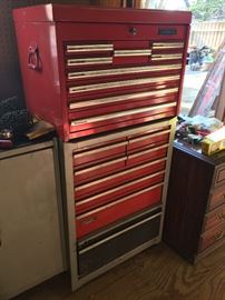 Matco and Craftsman tool chest