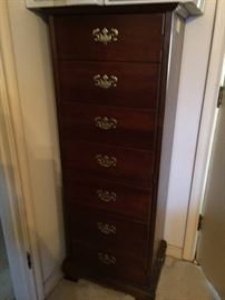 Tall Cedar Chest with lost of drawers