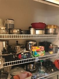 Various Cookware And Bakeware