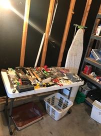 Assorted Garage Items ~ Tools, Chemicals, Ladders, Misc...
