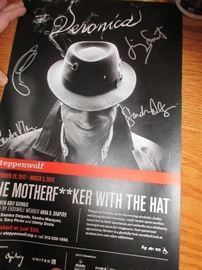 Signed by Jimmy Smits