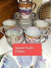 Signed Studio Pottery