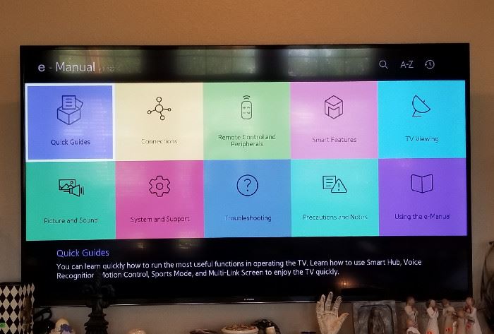 SAMSUNG 60" SMART TV with Wall Mount 