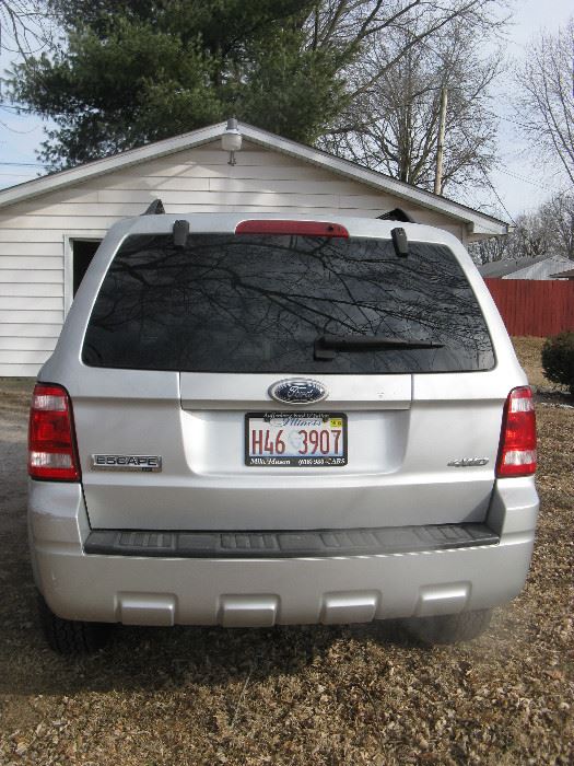 2008 FORD ESCAPE XLT - 46,743 MILES, 4WD, CLEAN, LOW MILES, NO WRECKS, ONE OWNER