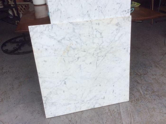 Pieces of CARRERA marble