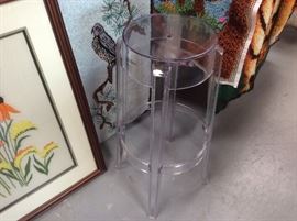Acrylic stool