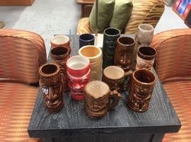 Tiki mugs