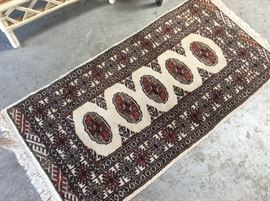 Persian rug, approx 4x2 feet