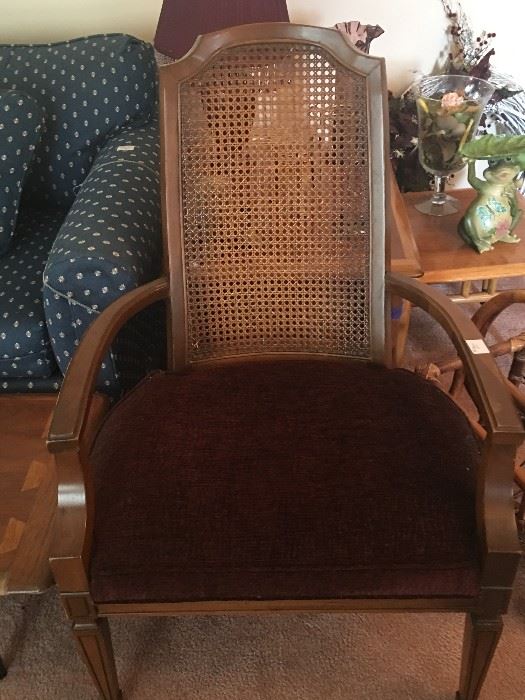 Burgundy Side Chair