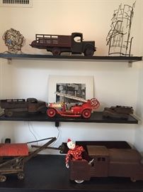 Marx 3000 2 P.C. train
Emmets Toy Corp Truck
And  more