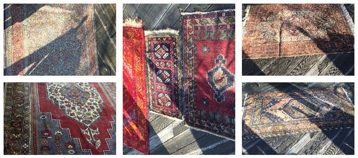 7 fine Oriental rugs