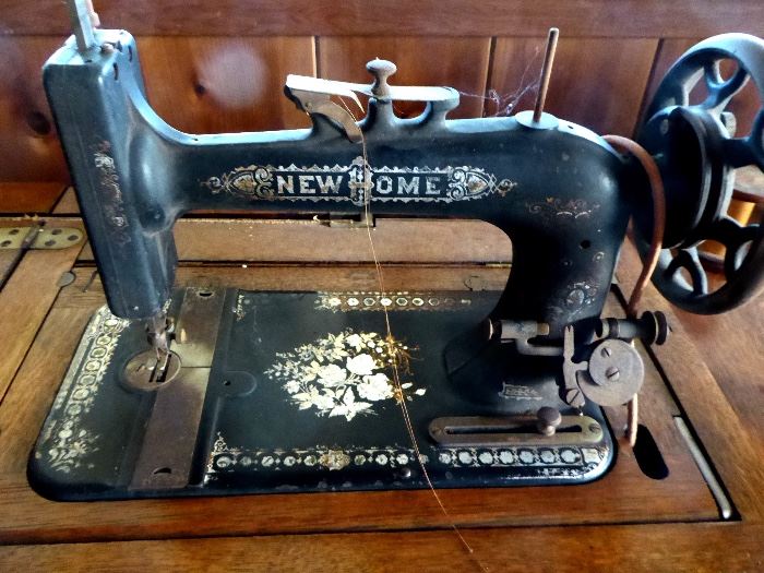 New Home antique sewing machine