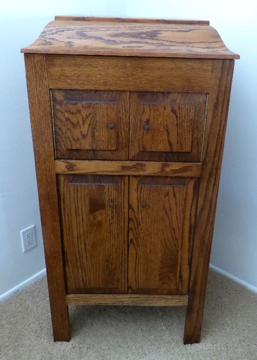 Antique Victrola cabinet was $145 now $72.50