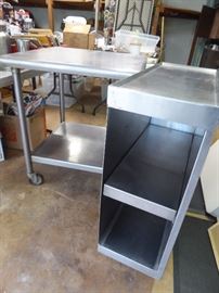Various restaurant kitchen carts - sold