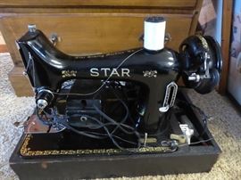 Antique Star Sewing Machine was $150 now $75