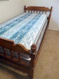 twin bed with mattress $65 