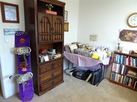 office supplies, books,