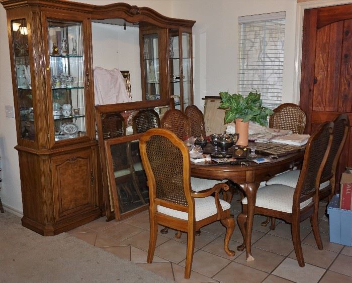 View of the other dining room set