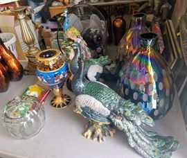 Vases birds and more