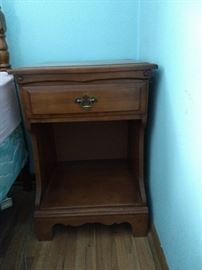 Matching nightstand. Whole set chest, nightstand and bed $150