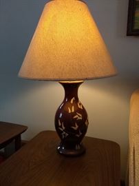 Decent lamp with weird design. $10