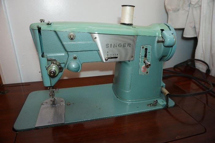 Singer sewing machine cabinet