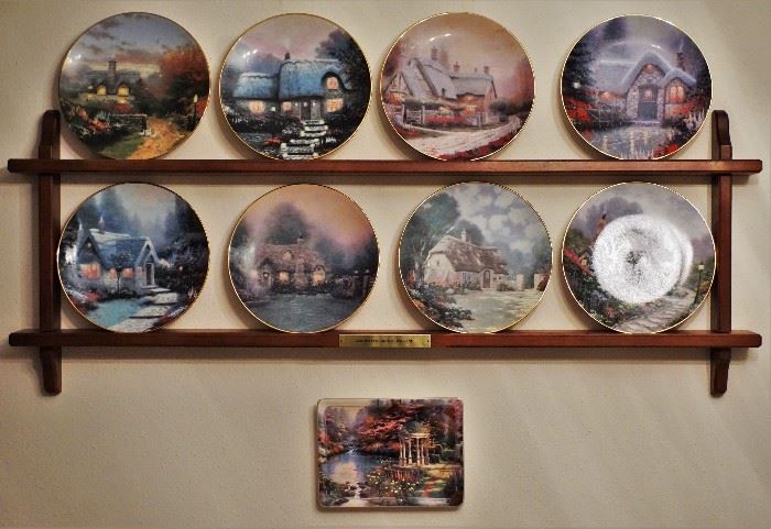 Thomas Kinkade decroative plates