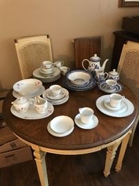 Various china sets (select pieces out for photos, full sets are already boxed)