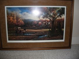 Signed and numbered print.