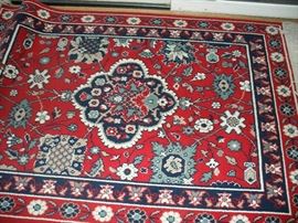 Vibrant rug