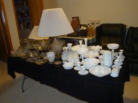 Milkglass Elegant glass