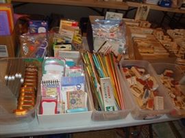 Stamping and craft supplies