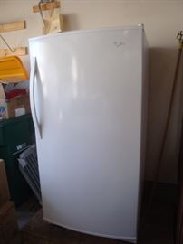 Working upright freezer 2 yrs old