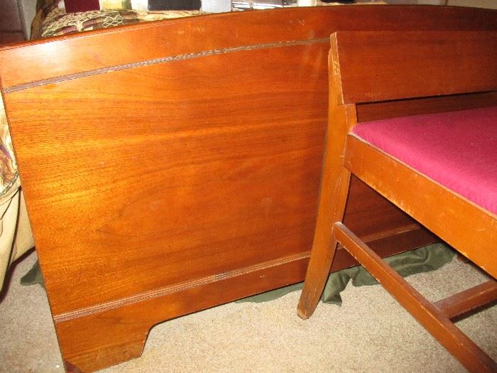 Footboard for Mid Century Modern piece