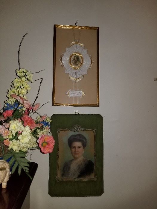 Holy Picture and antique photo picture