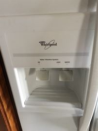 Whirlpool Side-by-side refrigerator
