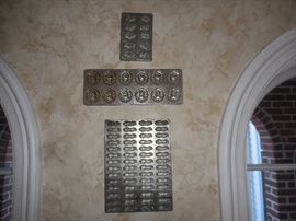 antique chocolate molds